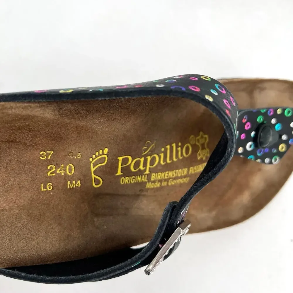 Birkenstock Papillio Madrid Gizeh colorful slide sandals - Picture 4 of 7